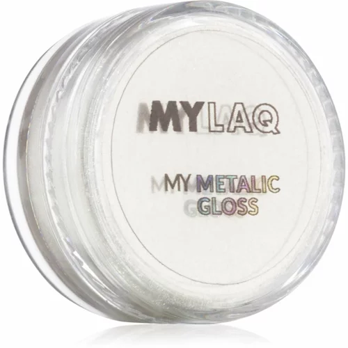 MYLAQ My Metalic Gloss prašek za nohte 1 g