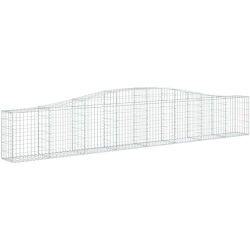  Lučne gabionske košare 15 kom 400x30x60/80 cm pocinčano željez Cijene