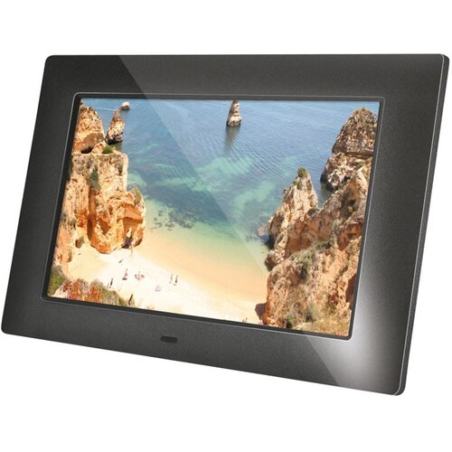 Braun Phototechnik DigiFrame 720 digitalni foto okvir 17.8 cm 7 palec EEK: C (A - G) 1024 x 600 Pixel črna, (20416265) Cene