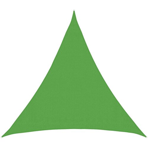  Jedrilica za sunčevu sjenu Svijetlo zelena 2 x 2 x 2 m HDPE Slike