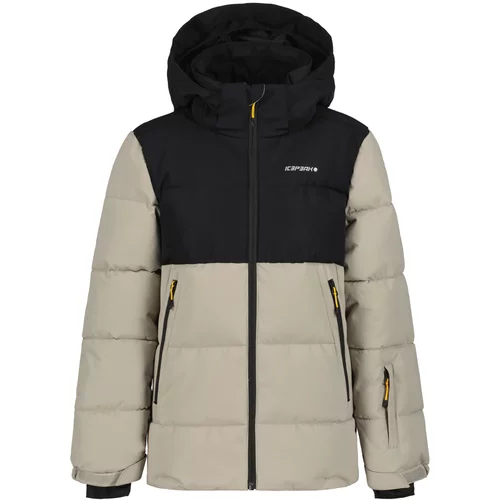 Icepeak Outdoor jakna 'LOUIN' siva / crna / bijela