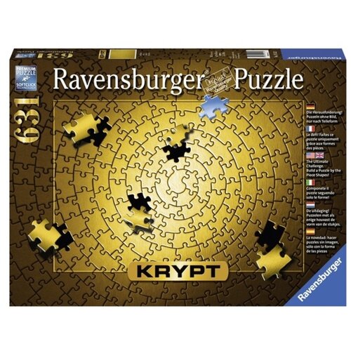 Ravensburger puzzle (slagalice)- KRYPT zlatni Slike