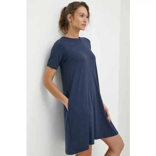 Jack Wolfskin Sportska haljina Travel boja: tamno plava, mini, oversize
