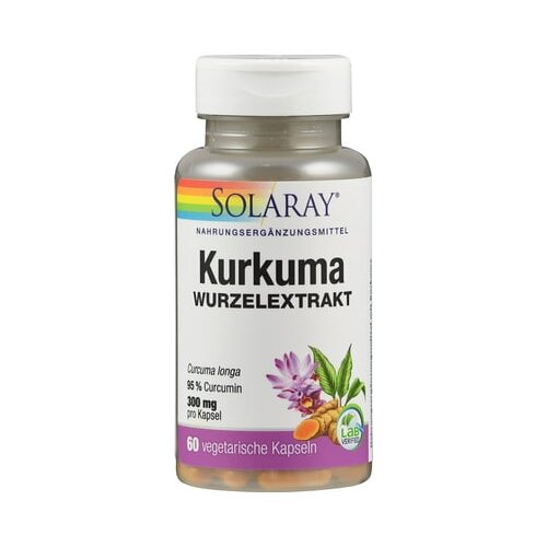 Solaray Ekstrakt korenine kurkume v kapsulah Cene
