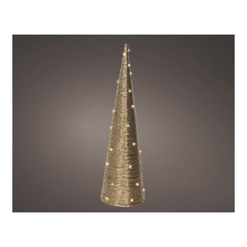  Novogodi&amp;scaron;nja dekoracija - led cone 60cm 489378 - gold - kmg ( 044479 ) Slike