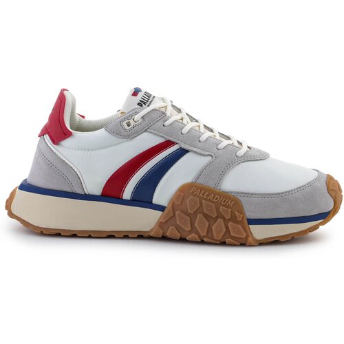 Palladium Nizke superge TROOP RUNNER FLAME 74487-160-M White/Chili/Blue Bela Cene