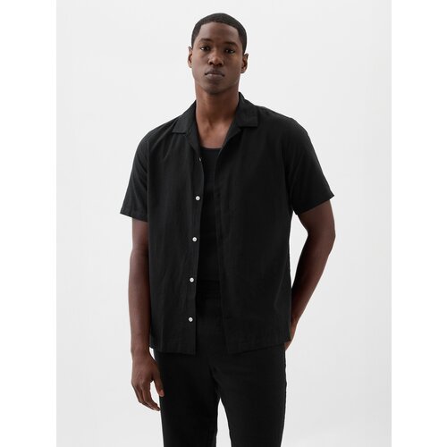 GAP Linen Shirt with Short Sleeves - Men's Cene