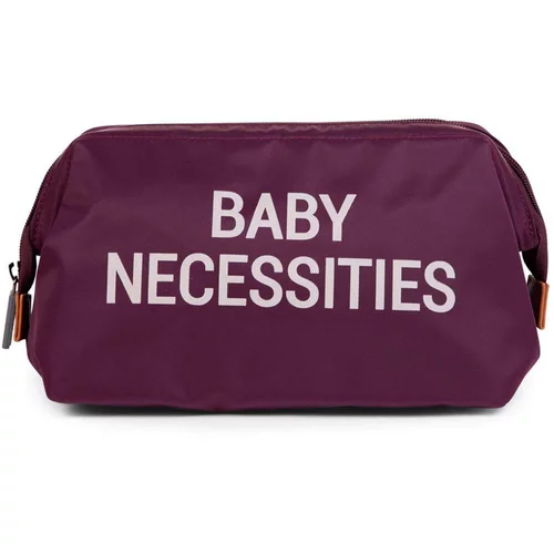 Childhome kozmetička torbica baby necessities aubergine