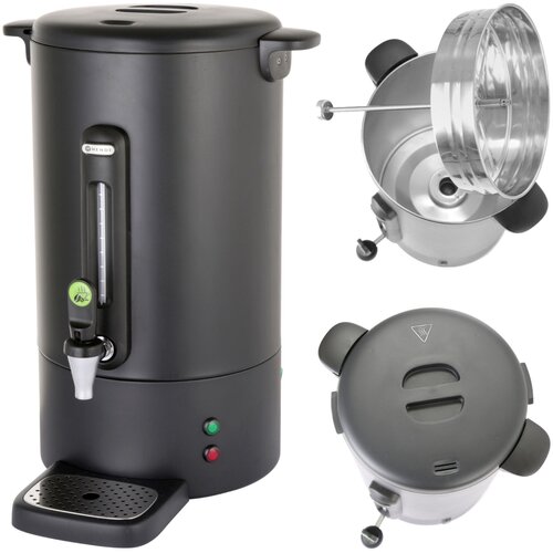 Hendi Perkolator UNIQ, dizajnirao Robert Bronwasser, 14L, Crna, 220-240V/1750W, 357x380x(H)502mm Cene