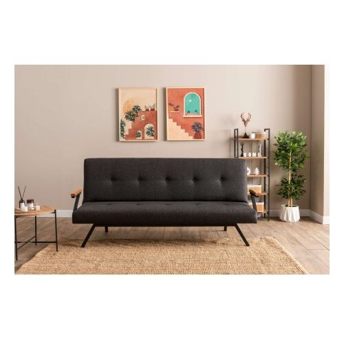 Atelier Del Sofa Zven sofa na razvlačenje, 180x64x78cm, antracit boja Cene