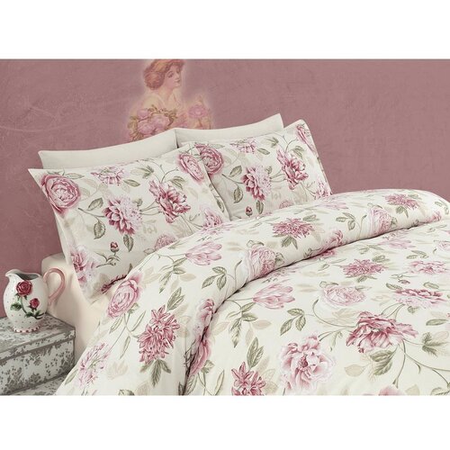 Posteljina (135 x 200) Care Pink Slike