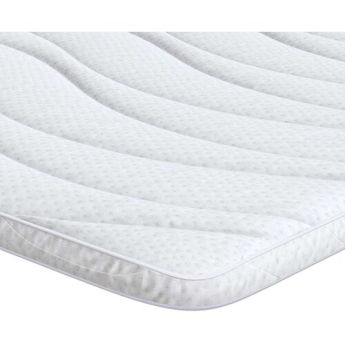  Nadmadrac Bijelo 160 x 200 cm Pleteno platno Slike