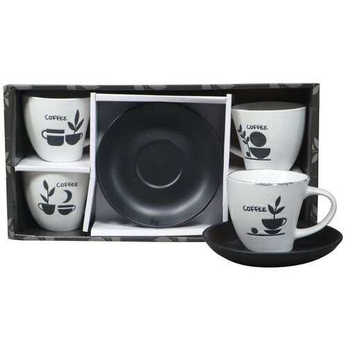 Sigma PORCELAN SET ZA KAFU 200ml 4/1 (BLK) R2207 Cene