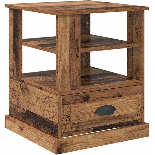  Noćni ormar Staro drvo 50 x 50 x 60 cm Konstruirano drvo Slike