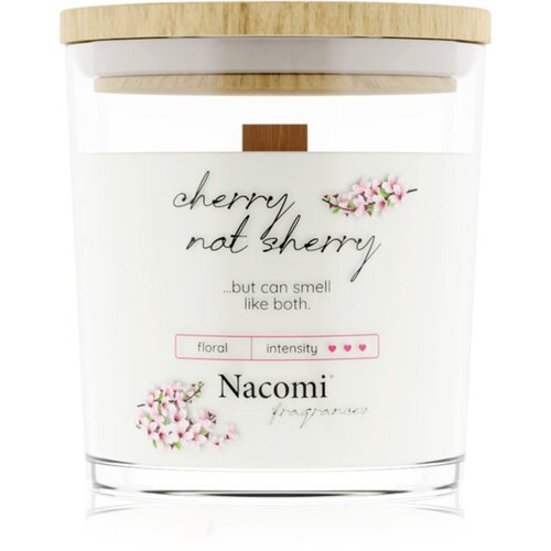 Nacomi Soy Candle Home Fragrances di&amp;scaron;eča sveča z lesenim stenjem 140 g Slike