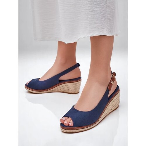 Resti Women&amp;#039;s wedge sandals with open toe Tafenis Slike