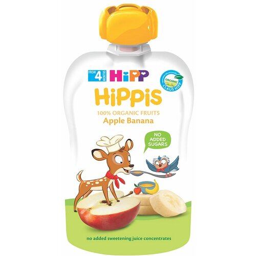 Hipp bio voćni miks jabuke i banana 100g Cene