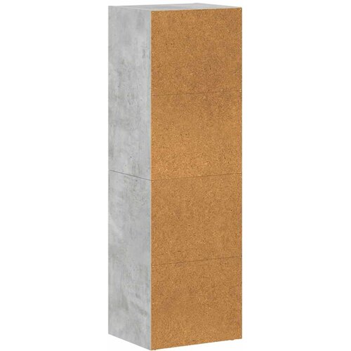  za knjige/TV boja betona 36x30x114 cm konstruirano drvo Slike