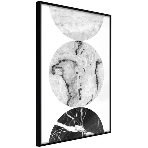  Poster - Three Shades of Marble 30x45