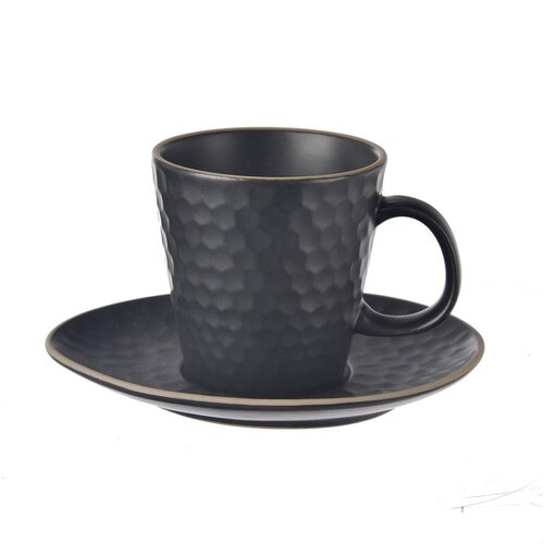 Orion Crna keramička &scaron;alica za cappuccino 250 ml Tea Time &ndash; Cijene