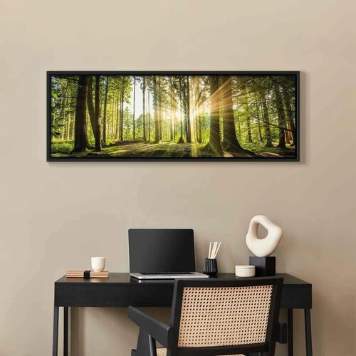  Slika - Daylight 120x40 U crnom drvenom okviru Slike