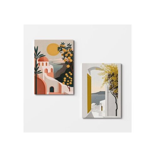 Wallity dekorativna slika 2KNV4328, 70x100cm, 2 dela Slike