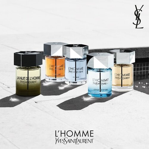 Yves Saint Laurent Toaletna voda za muškarce L'homme Cologne Bleue, 100ml Slike