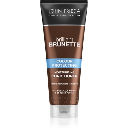 John Frieda Brilliant Brunette Colour Protecting zaščitni in vlažilni šampon za rjave lase 250 ml Cene