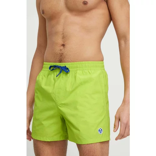 North Sails Kratke hlače za kupanje boja: zelena