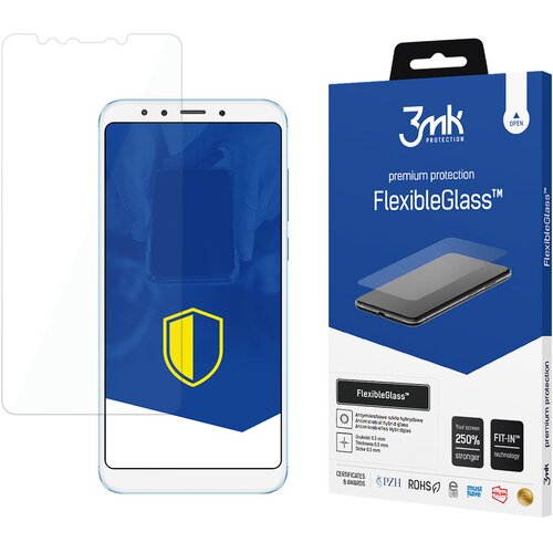 3mk FLEXIBLEGLASS ZA XIAOMI REDMI 5 POKROV IZ KALJENEGA STEKLA, (22000109) Slike