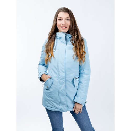 Glano Women's reversible parka - light/dark blue Cijene