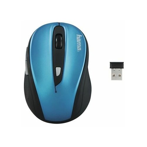 Hama MW-400 182629 plavi bežični miš Slike