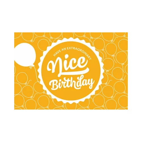 Ecco Verde "nice birthday!" voščilnica