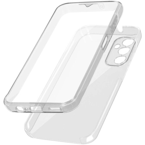 AVIZAR Celotno ohišje Samsung Galaxy A14 5G in 4G, hibridno odporno na udarce - prozorno, (20669950) Cene