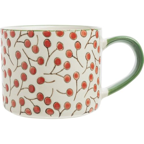 Tranquillo Skodelica Vintage Garden Red - 1 kos Cene