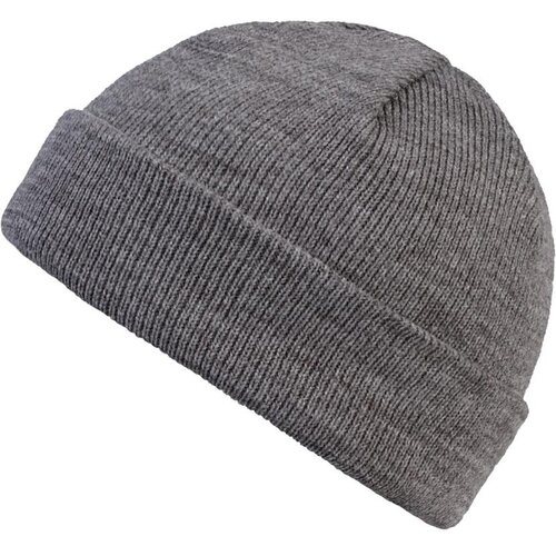 MSTRDS Short cuffed knitted hat h.Grey Slike