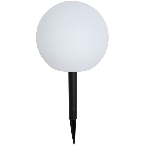 QAZQA Zunanja svetilka bela 25 cm, vključno z LED IP44 solar RGBW - Ludger Slike