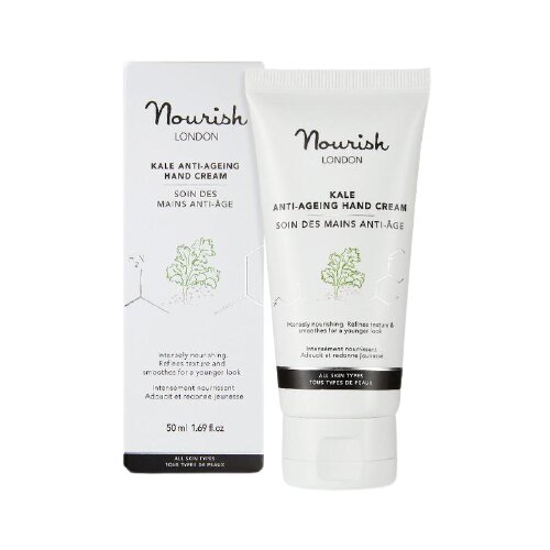 Nourish London anti-ageing krema za roke z ohrovtom Slike