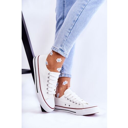 Kesi Women's Classic Sneakers White Be Mine Cene