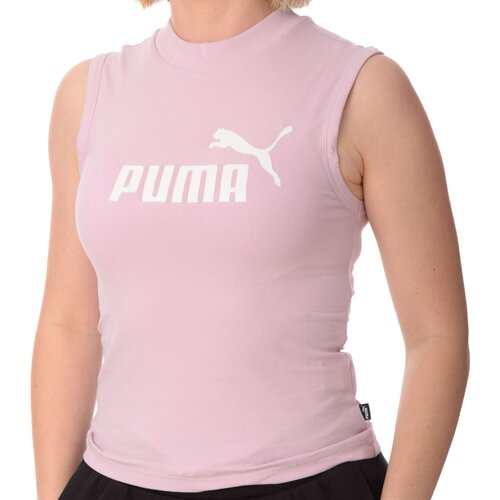 Puma majica ess slim logo tank za žene 673695-60 Slike