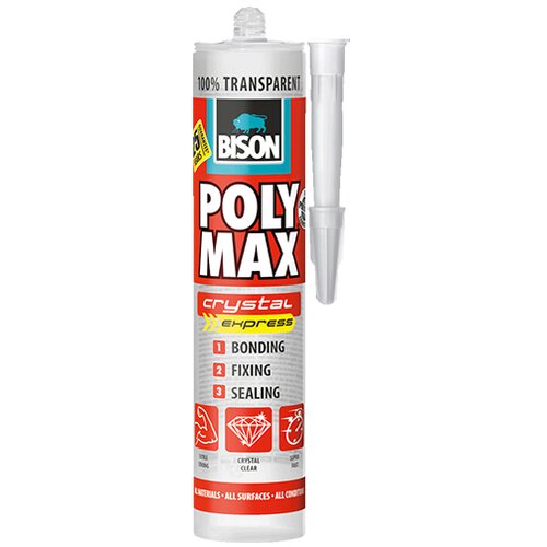  LJEPILO Poly Max Crystal Express 425g BISON Slike