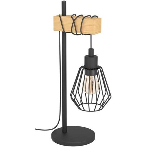 Eglo 780173 - stona lampa tabodi 1xE27/40W/230V braon/crna Slike