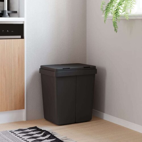 vidaXL Dvostruka kanta antracit 2 x 25 L Cijene