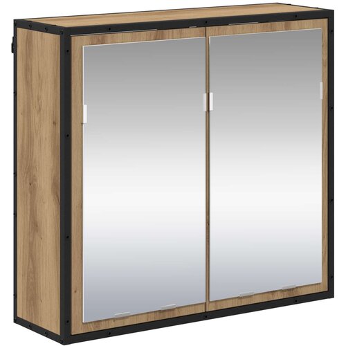  Set namje&amp;scaron;taja za kupaonicu 3 kom. Umjetnički hrast Smeđa 35 x 37,5 x 100 cm Slike