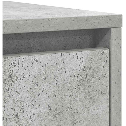  Komoda siva boja betona 29,5x34x76 cm od konstruiranog drva Slike