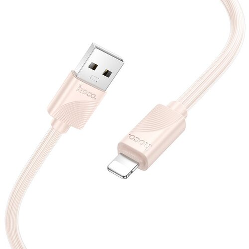 Hoco kabal (kabl) usb a na lightning 2.4 a X114 1 m roze Slike