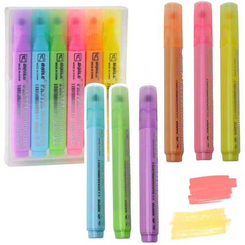 Highlighter set &scaron;kolski ured u boji 6 kom. Cijene