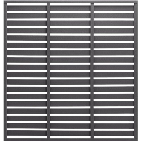 PANEL za ogradu WPC 180 x 180 cm sivi Cene