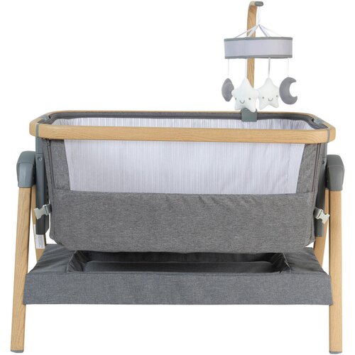 Jimmylee DODATNA POSTELJICA Elegance naravne barve, temno siva Slike