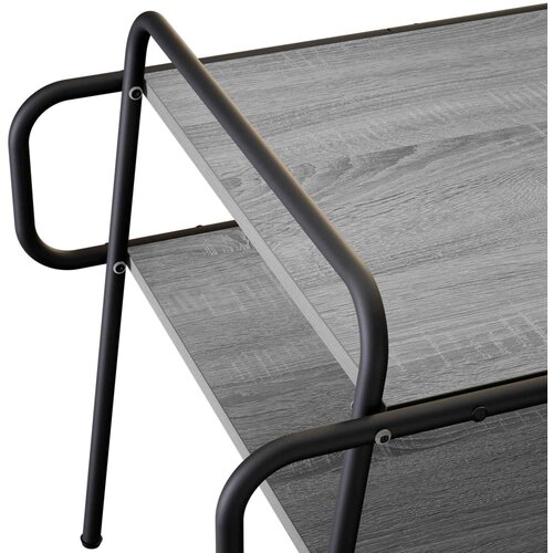  Stolić za kavu Siva Sonoma 60 x 30 x 51 cm Konstruirano drvo Slike